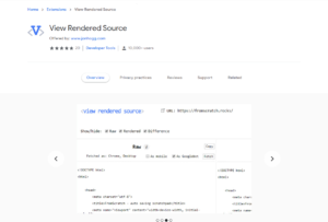 Outil SEO Gratuit : Afficher la source rendue