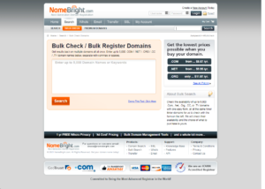 Outil SEO Gratuit : Vérificateur de disponibilité des domaines en vrac