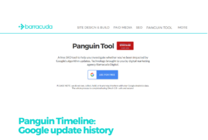 Outil SEO Gratuit : Outil panguin