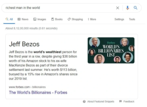 optimiser votre contenu pour les featured snippets