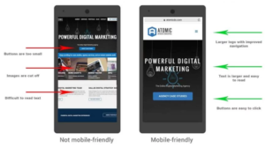 site adapté au mobile